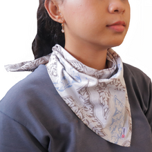 Load image into Gallery viewer, Batik Bandana - Daun talas