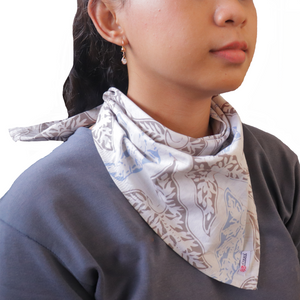 Batik Bandana - Daun talas