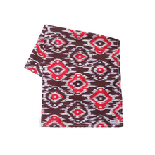 Load image into Gallery viewer, Batik Bandana - Donggala Red and Black