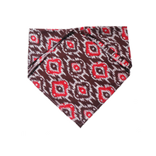 Load image into Gallery viewer, Batik Bandana - Donggala Red and Black
