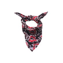 Load image into Gallery viewer, Batik Bandana - Donggala Red and Black