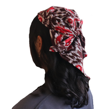 Load image into Gallery viewer, Batik Bandana - Donggala Red and Black