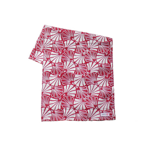 Batik Bandana - Fan in Maroon