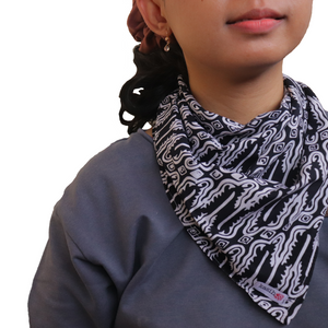 Batik Bandana - Lyrical in Black and White