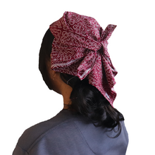 Load image into Gallery viewer, Batik Bandana - Shaasiko Granite Maroon