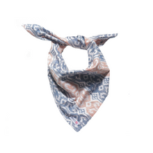Load image into Gallery viewer, Batik Bandana - Songket Blue Yellow