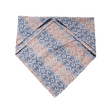 Load image into Gallery viewer, Batik Bandana - Songket Blue Yellow