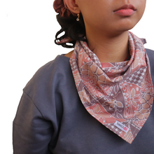 Load image into Gallery viewer, Batik Bandana - Patchwork in brown
