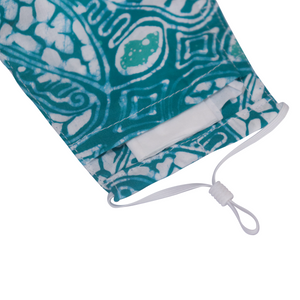 Gili Collection Batik Face Covering - Rice Cake