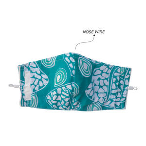 Gili Collection Batik Face Covering - Pebble Street