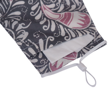 Load image into Gallery viewer, Gili Collection Batik Face Covering - Teardrop in Gray