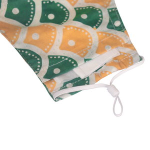 Gili Collection Batik Face Covering - Fins