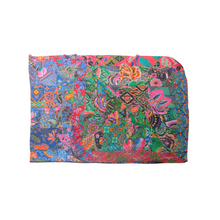 Load image into Gallery viewer, Handmade Reversible Batik Quilt Blanket / Throw - TR0023