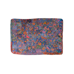 Handmade Reversible Batik Quilt Blanket / Throw - TR0023