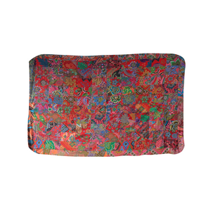 Handmade Reversible Batik Quilt Blanket / Throw - TR0024