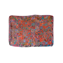 Load image into Gallery viewer, Handmade Reversible Batik Quilt Blanket / Throw - TR0027
