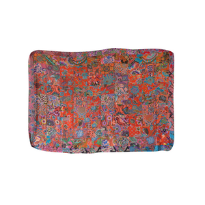 Handmade Reversible Batik Quilt Blanket / Throw - TR0027