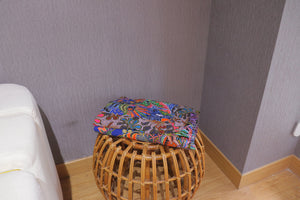 Handmade Reversible Batik Quilt Blanket / Throw - TR0061