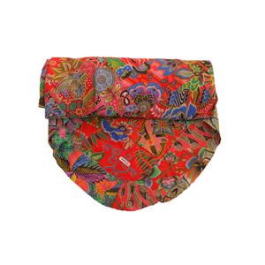Handmade Reversible Batik Quilt Blanket / Throw - TR0052