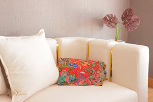 Handmade Reversible Batik Quilt Blanket / Throw - TR0052