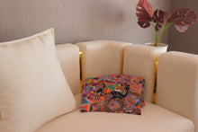 Load image into Gallery viewer, Handmade Reversible Batik Quilt Blanket / Throw - TR0055