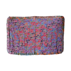 Handmade Reversible Batik Quilt Blanket / Throw - TR0056