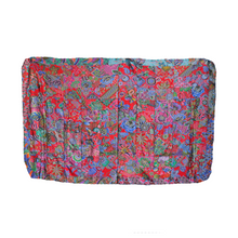 Load image into Gallery viewer, Handmade Reversible Batik Quilt Blanket / Throw - TR0052