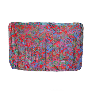 Handmade Reversible Batik Quilt Blanket / Throw - TR0052
