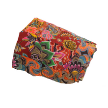 Load image into Gallery viewer, Handmade Reversible Batik Quilt Blanket / Throw - TR0054