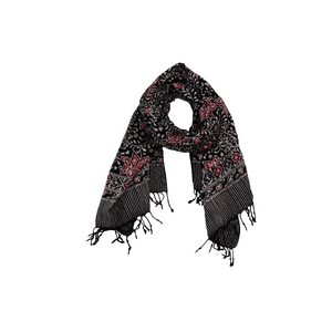 Handmade Batik Scarf - Cotton Fabric - Star