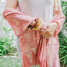 Load image into Gallery viewer, Handmade Batik Scarf - Cotton - Wildflower