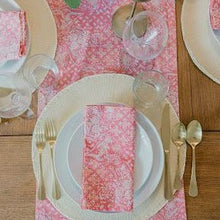 Load image into Gallery viewer, Batik Table Runner - Wildflower