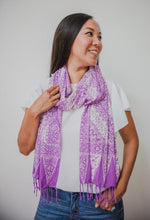 Load image into Gallery viewer, Handmade Batik Scarf - Cotton - Blade